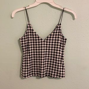 Checkered tank top